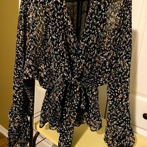 Express long sleeve blouse - medium / like new